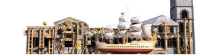 青島唐島灣步行街建筑3dmapping秀(圖2) 青島唐島灣步行街建筑3DMAPPING秀(圖2)