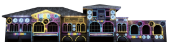 青島唐島灣步行街建筑3dmapping秀(圖4) 青島唐島灣步行街建筑3DMAPPING秀(圖4)