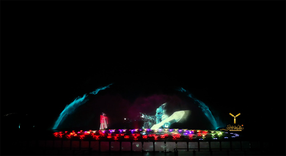 達州蓮花湖《圣蓮華彩》水舞光影秀(圖32)