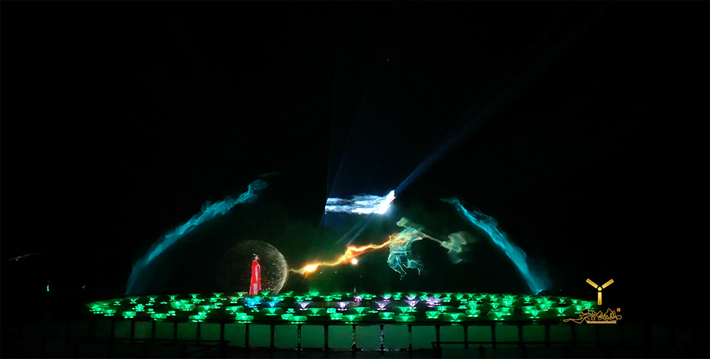 達州蓮花湖《圣蓮華彩》水舞光影秀(圖33)