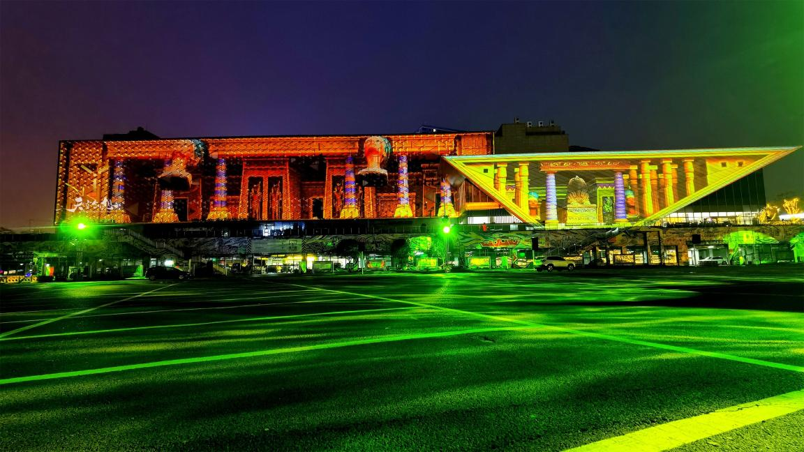 寸灘國(guó)際絲路花街建筑光影秀(圖9)