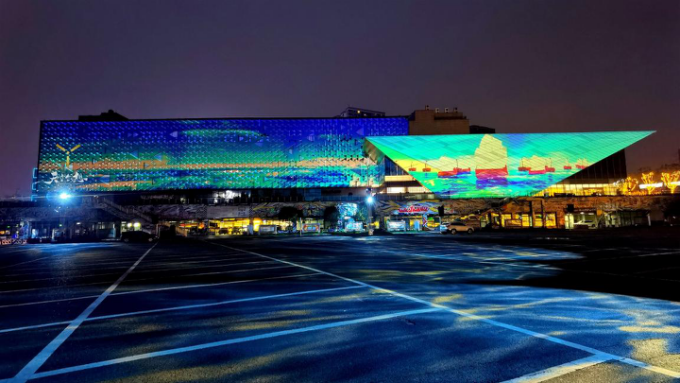 寸灘國(guó)際絲路花街建筑光影秀(圖10)