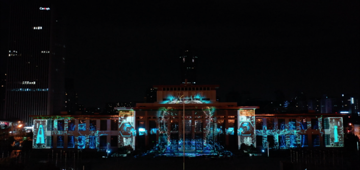 天空創(chuàng)想用科技點亮城市！杭州武林廣場3DMAPPING秀震撼上演！(圖12)