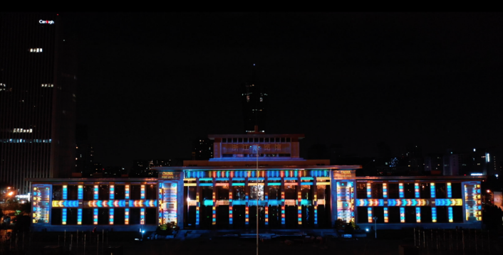 天空創(chuàng)想用科技點亮城市！杭州武林廣場3DMAPPING秀震撼上演！(圖20)