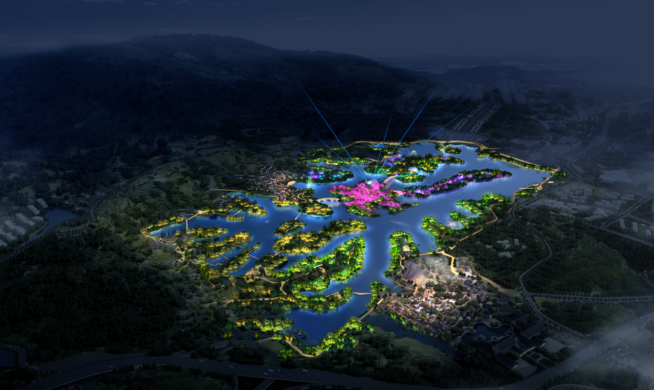 四川達(dá)州蓮花湖濕地公園夜游(圖2) 四川達(dá)州蓮花湖濕地公園夜游(圖2)