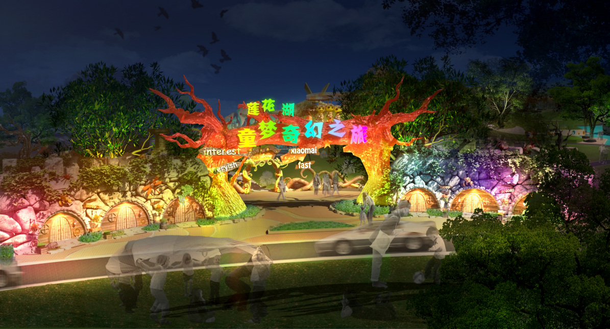 四川達(dá)州蓮花湖濕地公園夜游(圖6) 四川達(dá)州蓮花湖濕地公園夜游(圖6)