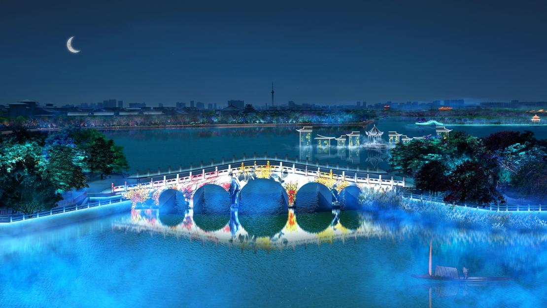 河南開封龍亭公園《夢歸汴梁》夜游項目(圖3) 河南開封龍亭公園《夢歸汴梁》夜游項目(圖3)