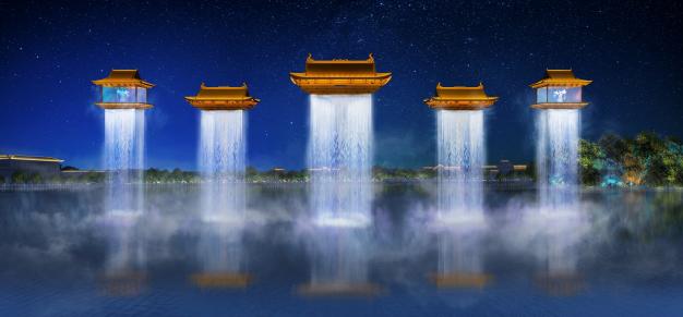 河南開封龍亭公園《夢歸汴梁》夜游項目(圖7) 河南開封龍亭公園《夢歸汴梁》夜游項目(圖7)