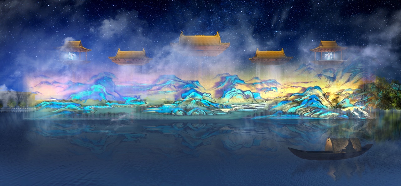 河南開封龍亭公園《夢歸汴梁》夜游項目(圖8) 河南開封龍亭公園《夢歸汴梁》夜游項目(圖8)