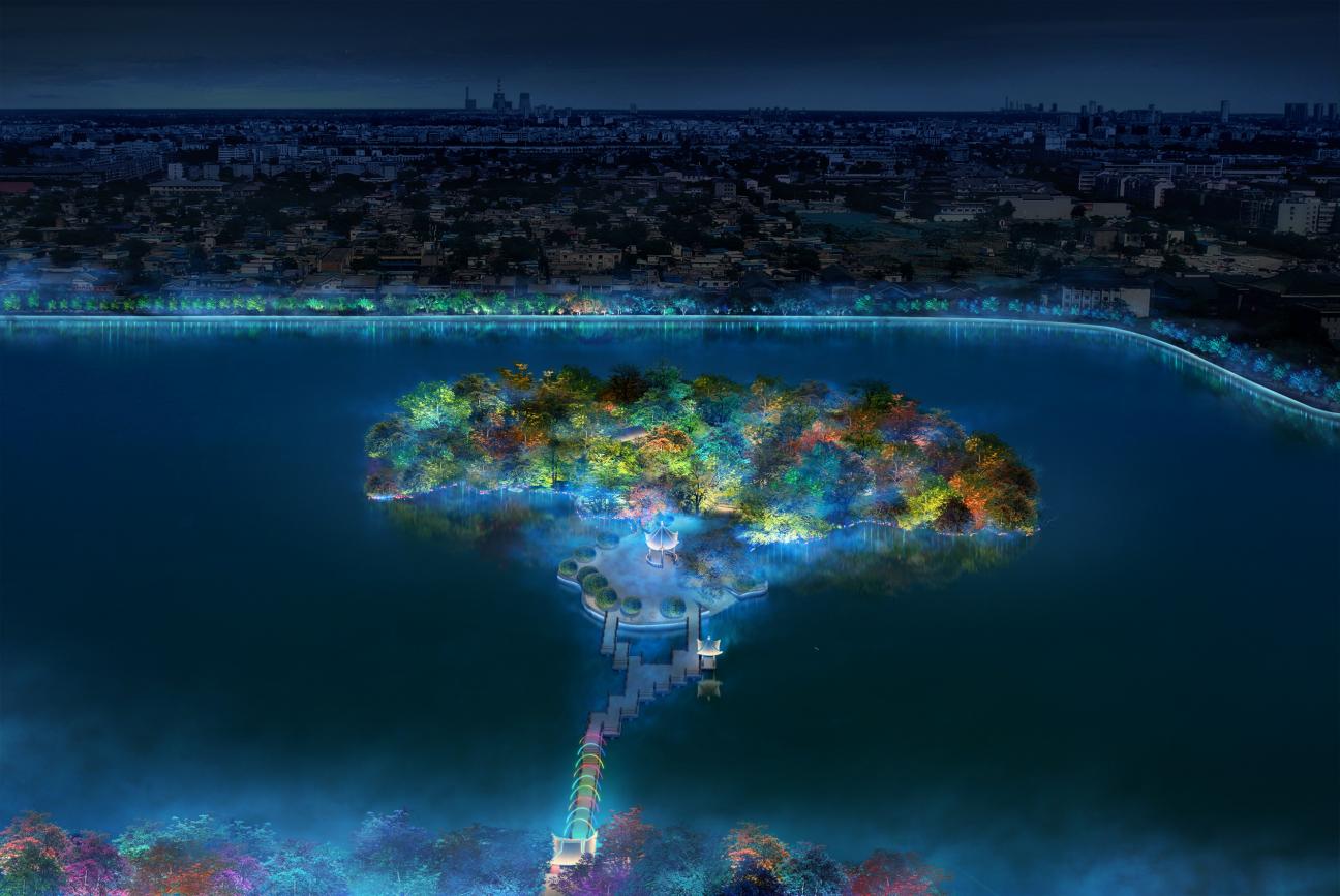 河南開封龍亭公園《夢歸汴梁》夜游項目(圖13) 河南開封龍亭公園《夢歸汴梁》夜游項目(圖13)