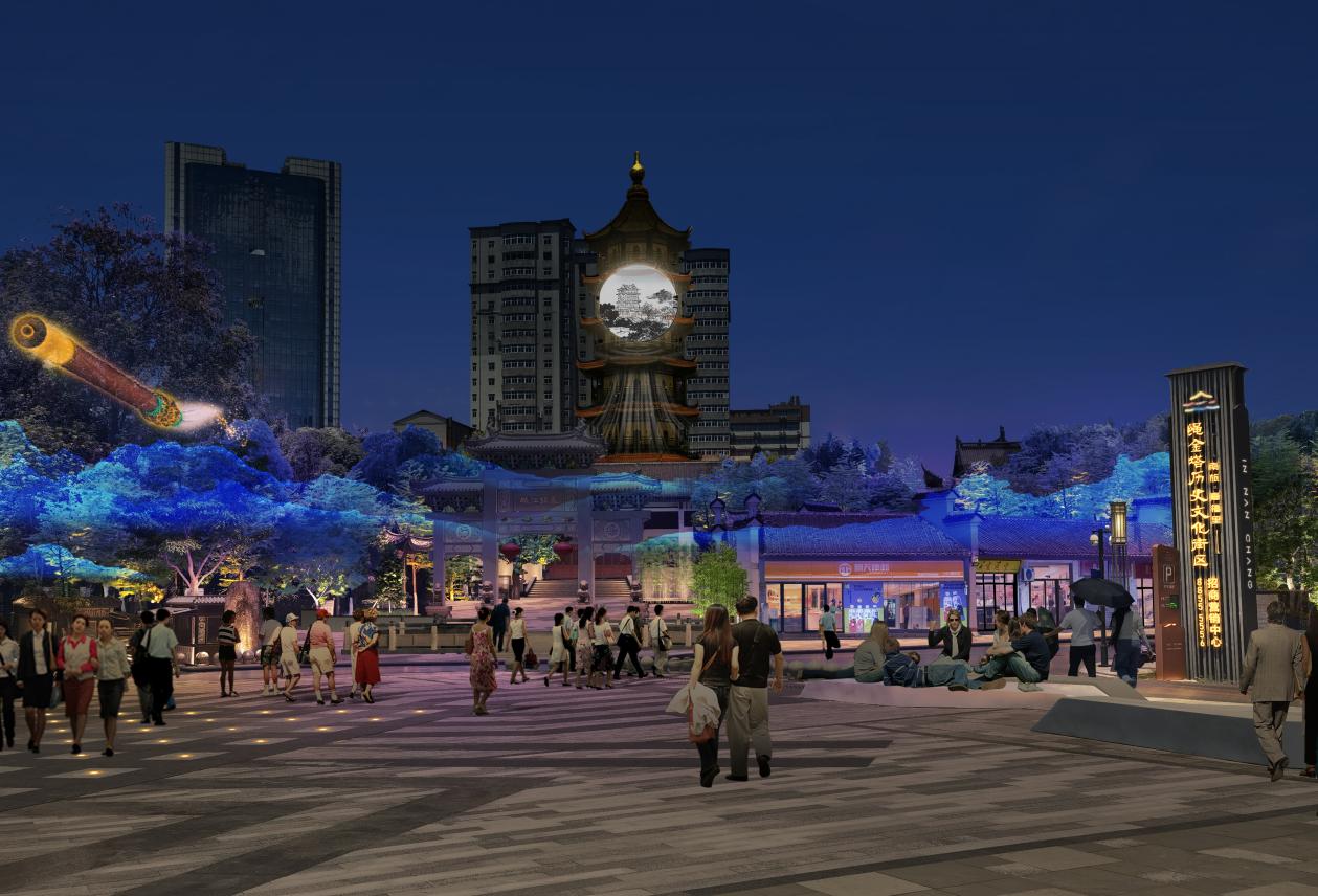 江西南昌繩金塔3DMapping(圖7) 江西南昌繩金塔3DMapping(圖7)