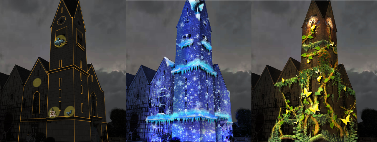 惠州五礦哈施塔特《夢回愛麗絲》3DMapping光影秀(圖2) 惠州五礦哈施塔特《夢回愛麗絲》3DMapping光影秀(圖2)